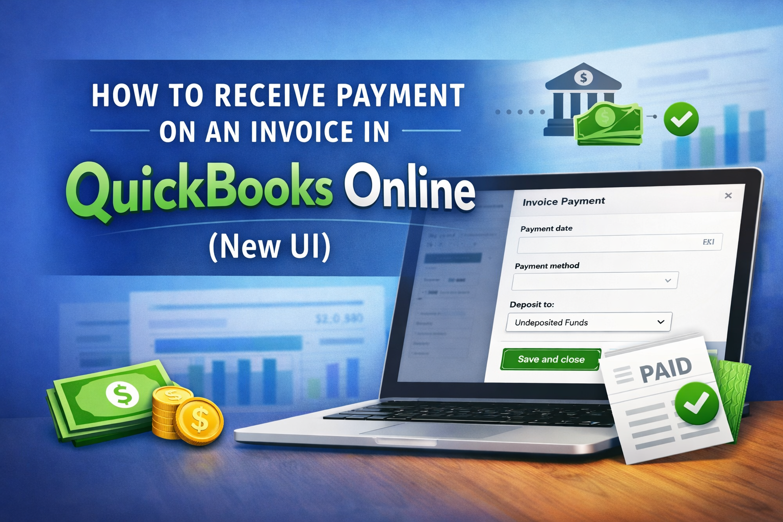 How to Receive Payment on an Invoice in QuickBooks Online